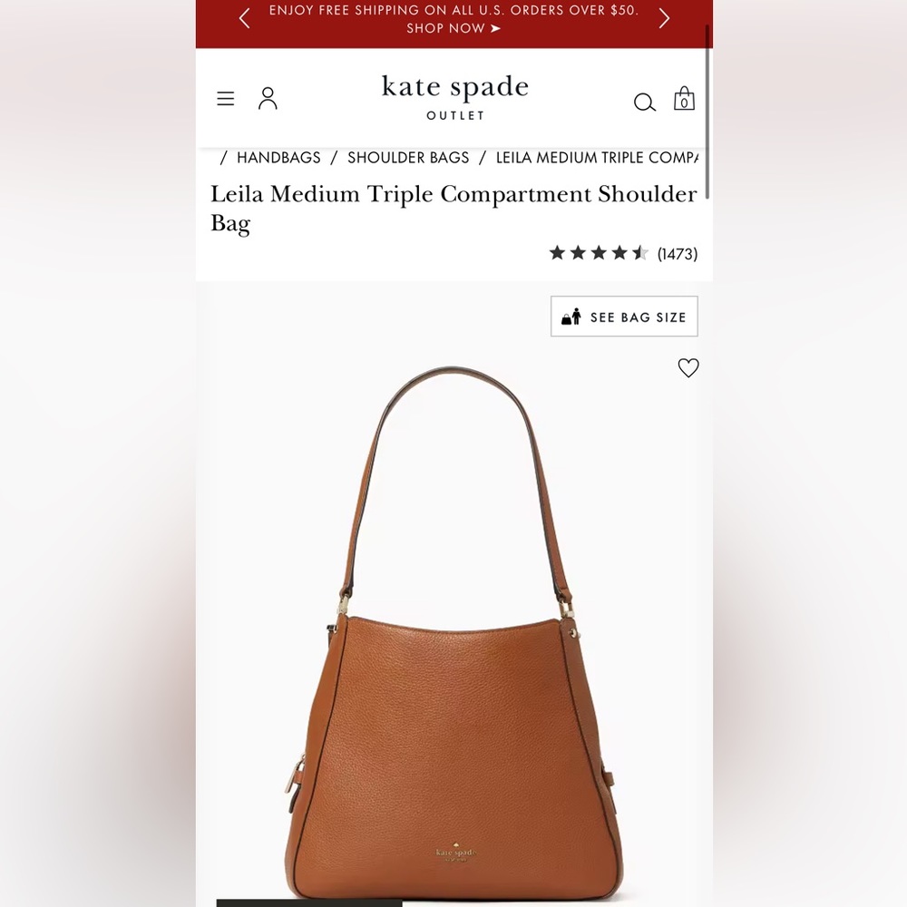 Kate spade shoulder bag
